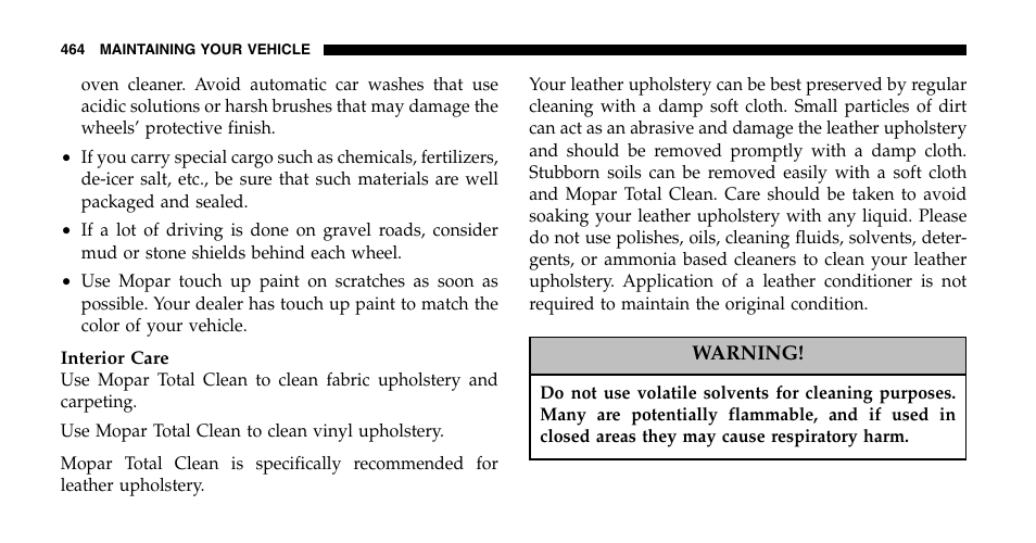 Dodge 2006  Ram Pickup 2500 User Manual | Page 464 / 536