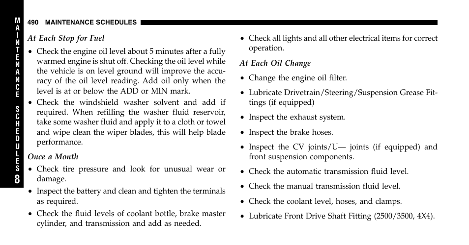 Dodge 2006  Ram Pickup 2500 User Manual | Page 490 / 536