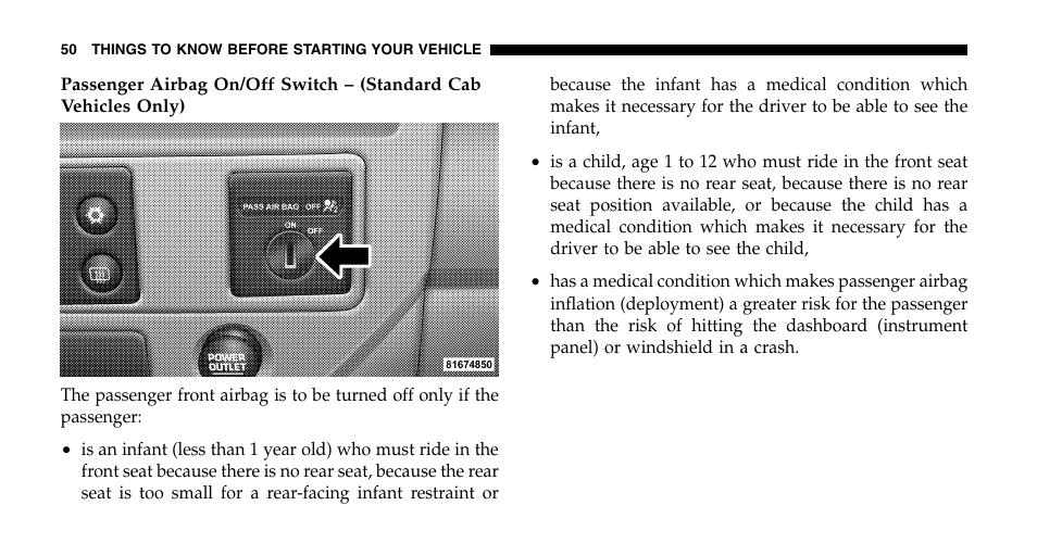 Dodge 2006  Ram Pickup 2500 User Manual | Page 50 / 536