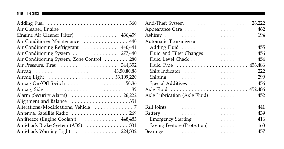 Dodge 2006  Ram Pickup 2500 User Manual | Page 518 / 536