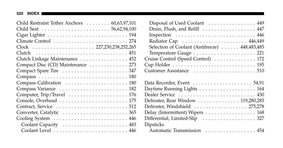 Dodge 2006  Ram Pickup 2500 User Manual | Page 520 / 536