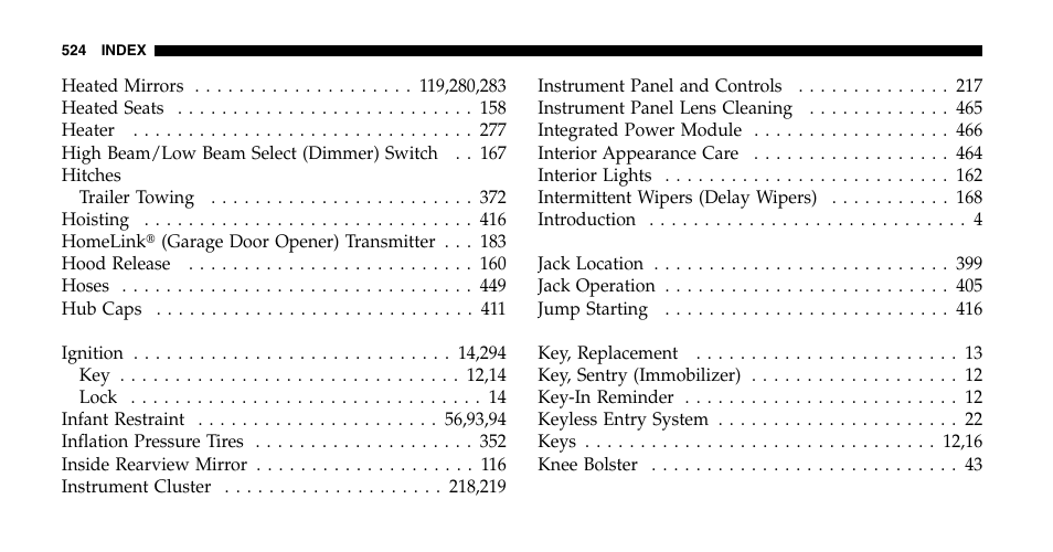 Dodge 2006  Ram Pickup 2500 User Manual | Page 524 / 536