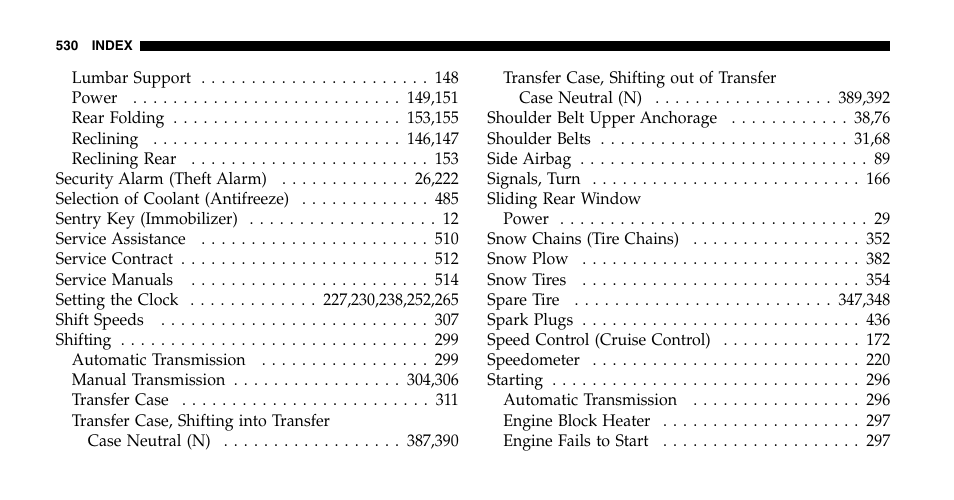 Dodge 2006  Ram Pickup 2500 User Manual | Page 530 / 536