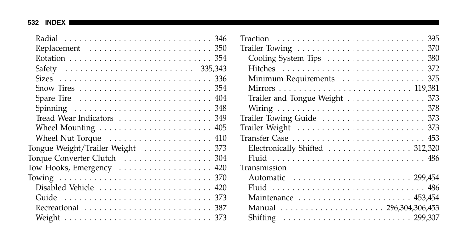 Dodge 2006  Ram Pickup 2500 User Manual | Page 532 / 536