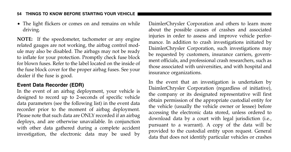 Dodge 2006  Ram Pickup 2500 User Manual | Page 54 / 536