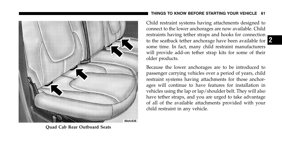 Dodge 2006  Ram Pickup 2500 User Manual | Page 61 / 536