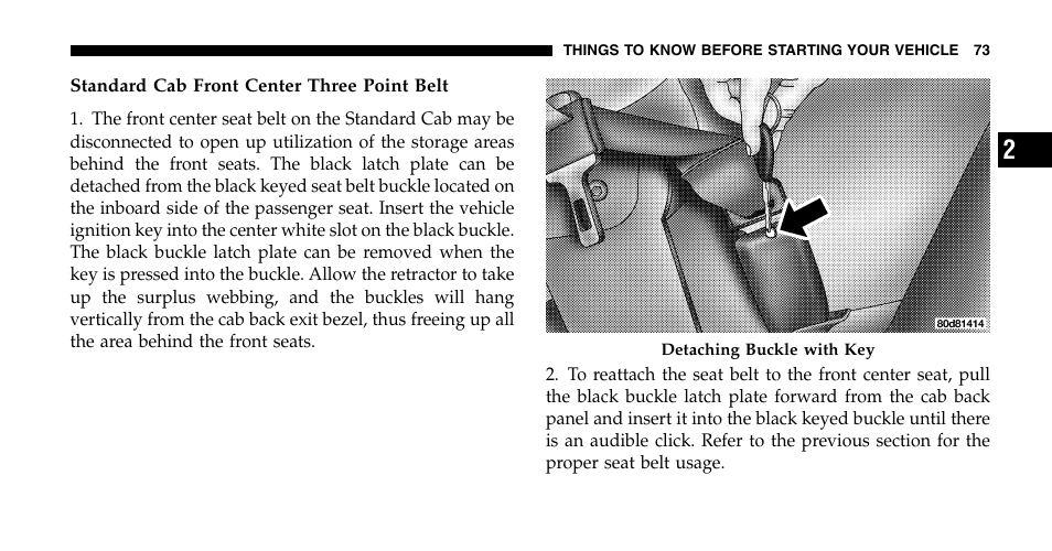 Dodge 2006  Ram Pickup 2500 User Manual | Page 73 / 536