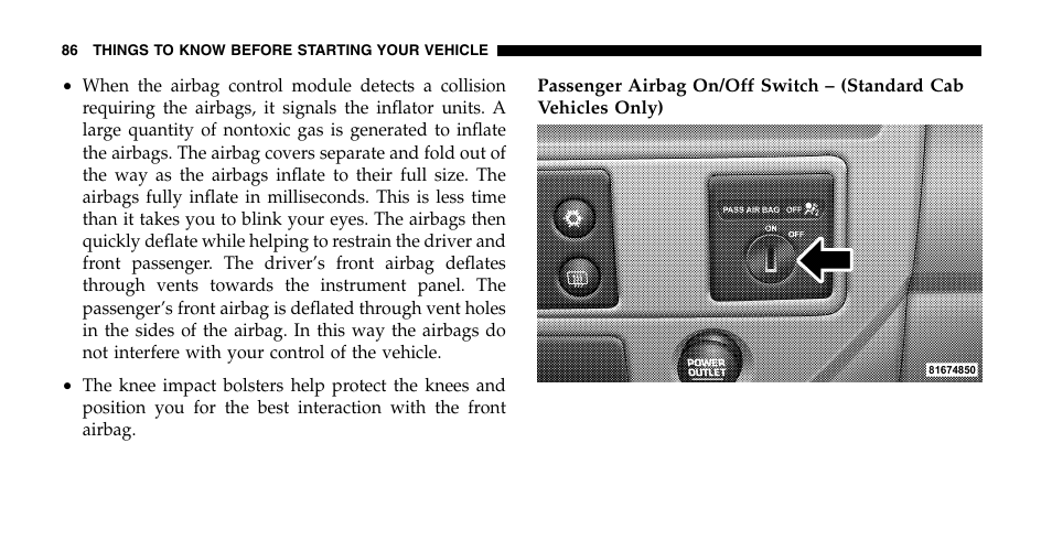 Dodge 2006  Ram Pickup 2500 User Manual | Page 86 / 536