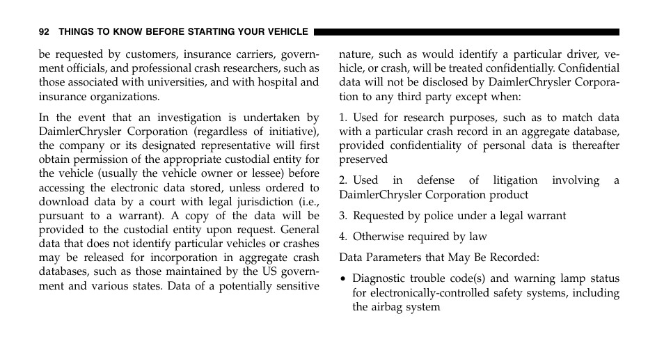 Dodge 2006  Ram Pickup 2500 User Manual | Page 92 / 536