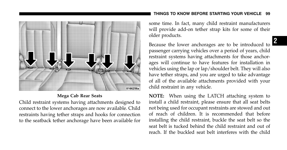 Dodge 2006  Ram Pickup 2500 User Manual | Page 99 / 536