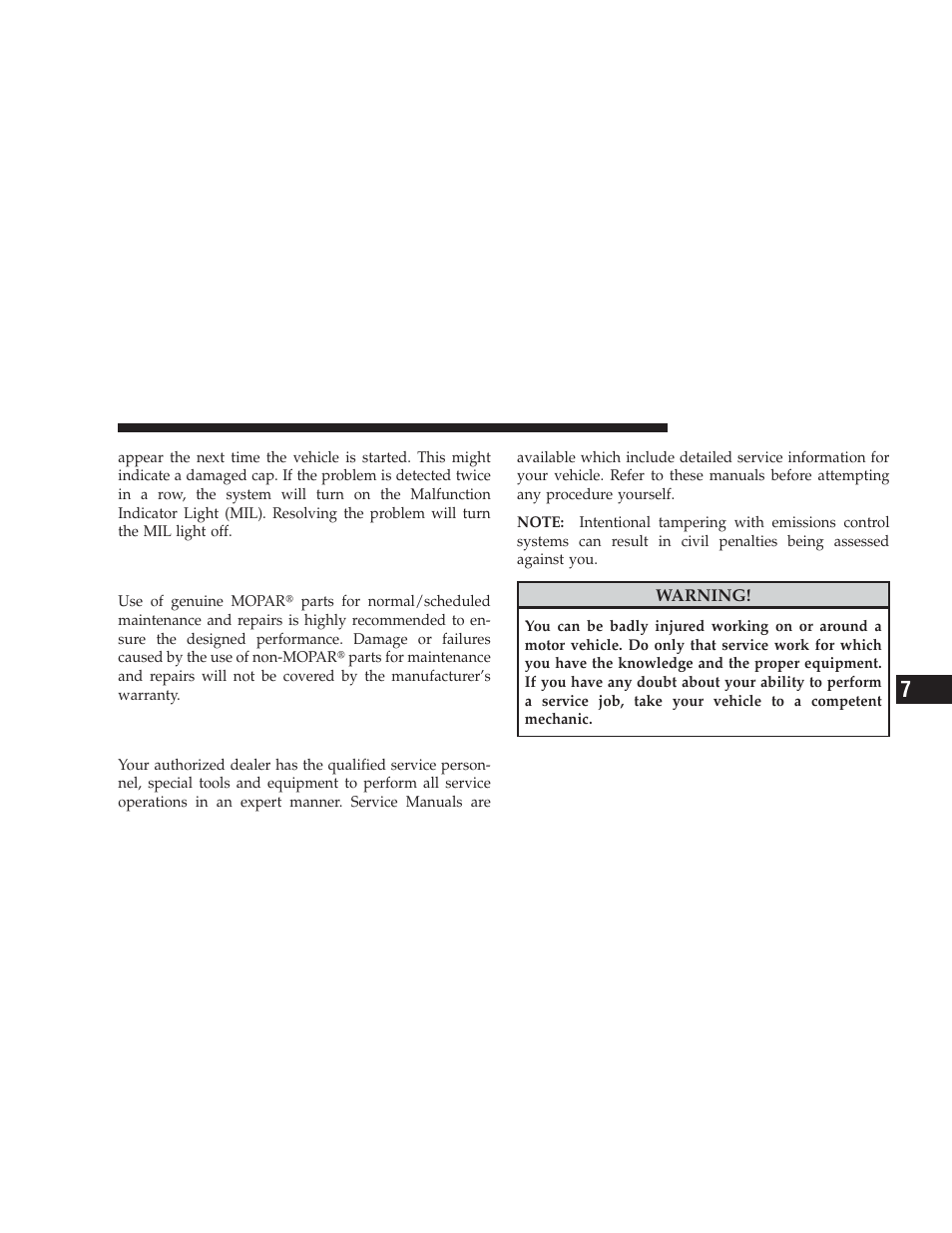 Replacement parts, Dealer service | Dodge 2009 Ram Chassis Cab User Manual | Page 339 / 429
