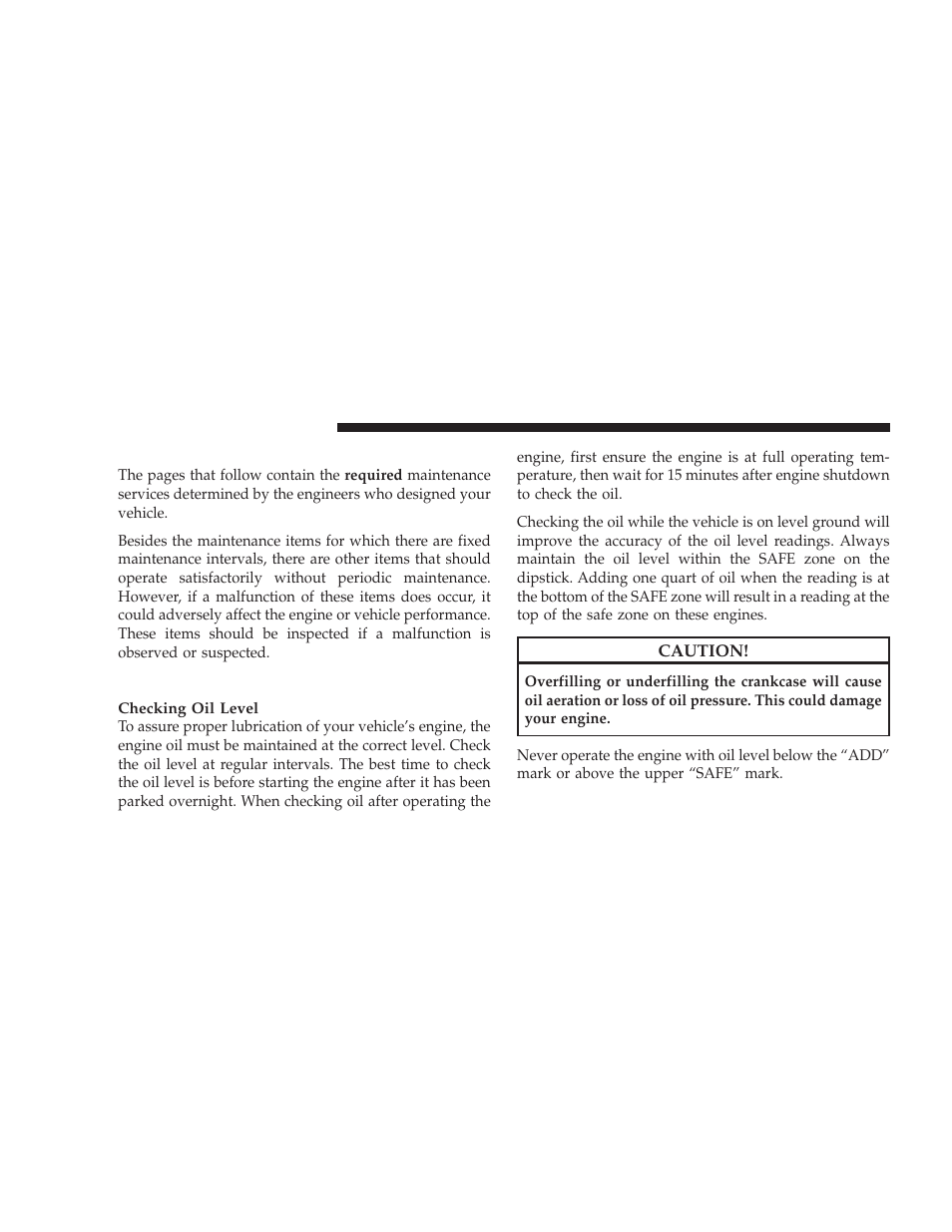 Maintenance procedures, Engine oil | Dodge 2009 Ram Chassis Cab User Manual | Page 340 / 429