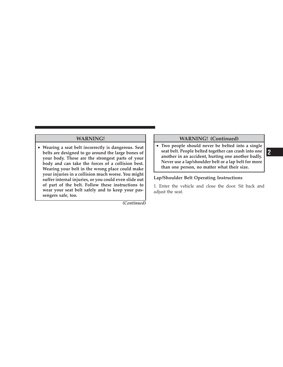 Dodge 2009 Ram Chassis Cab User Manual | Page 39 / 429