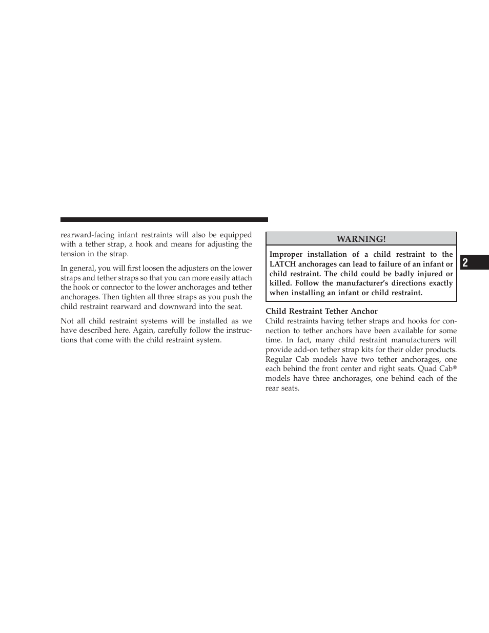 Dodge 2009 Ram Chassis Cab User Manual | Page 69 / 429