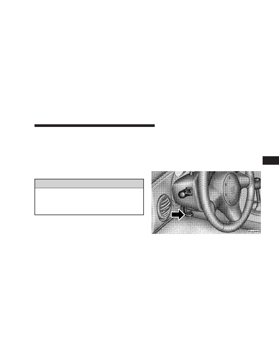 Adding washer fluid, Tilt steering column | Dodge 2008 Viper User Manual | Page 90 / 303