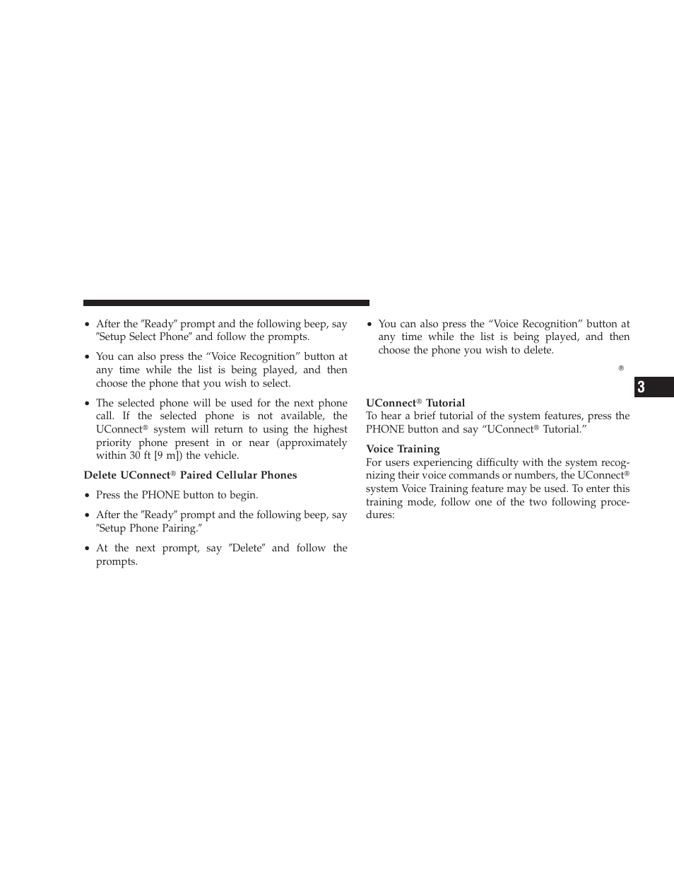 Things you should know about your uconnect system | Dodge 2009 Journey User Manual | Page 113 / 523
