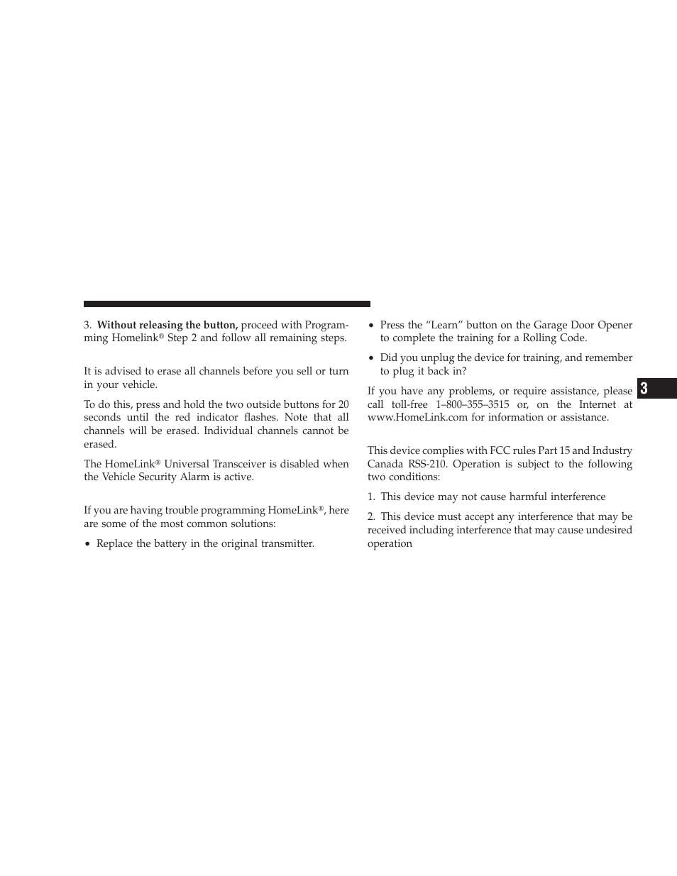 Security, Troubleshooting tips, General information | Dodge 2009 Journey User Manual | Page 171 / 523