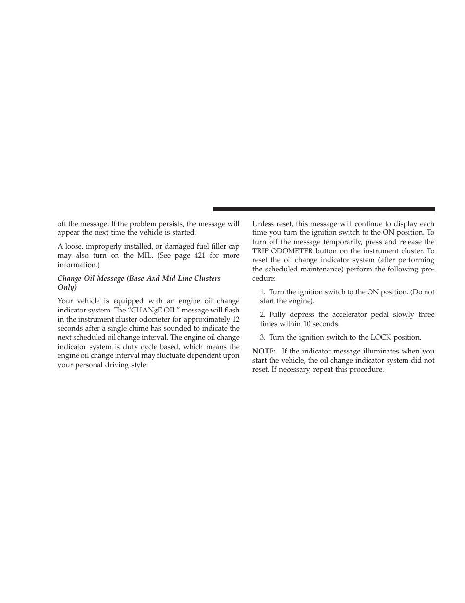 Dodge 2009 Journey User Manual | Page 212 / 523