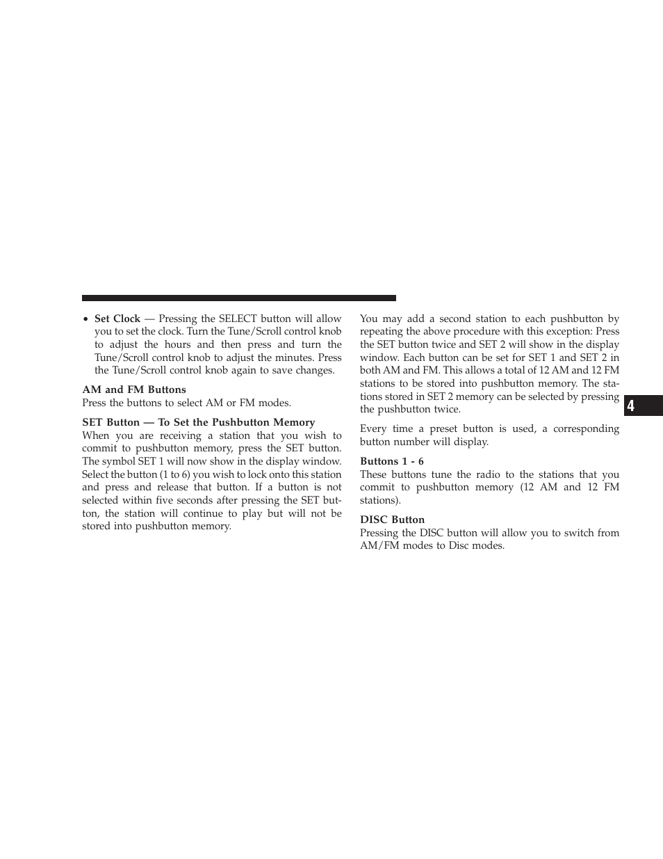 Dodge 2009 Journey User Manual | Page 261 / 523