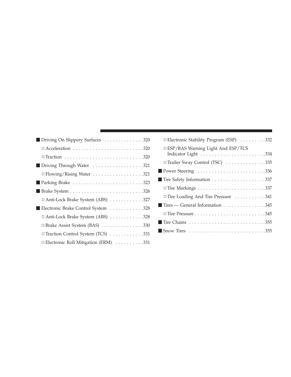 Dodge 2009 Journey User Manual | Page 306 / 523