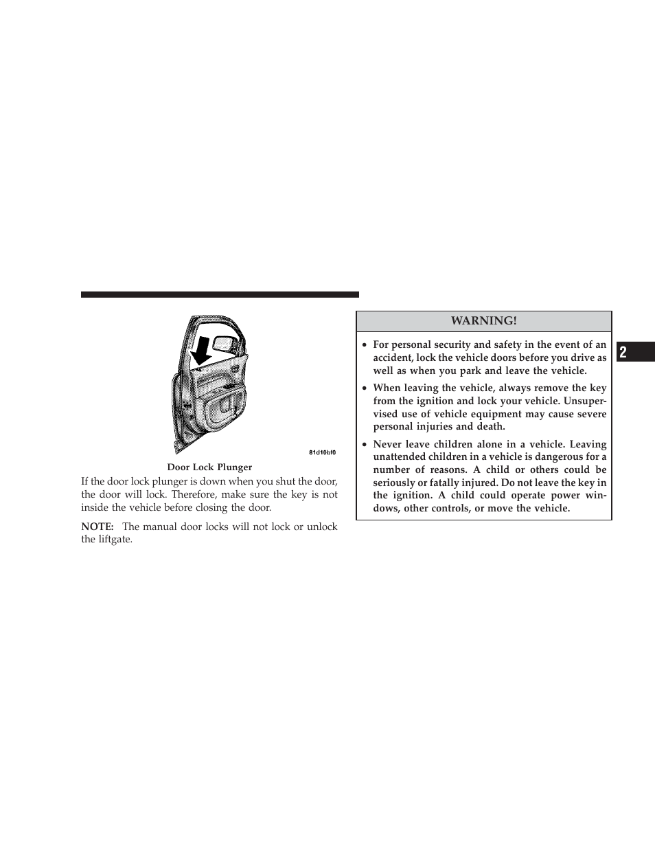 Dodge 2009 Journey User Manual | Page 31 / 523