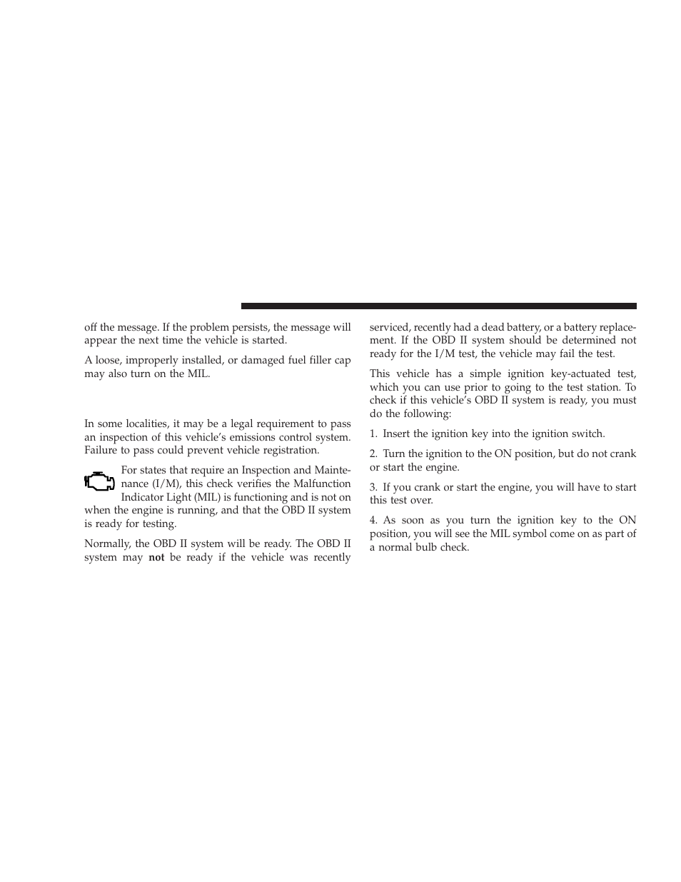 Emissions inspection and maintenance programs | Dodge 2009 Journey User Manual | Page 424 / 523