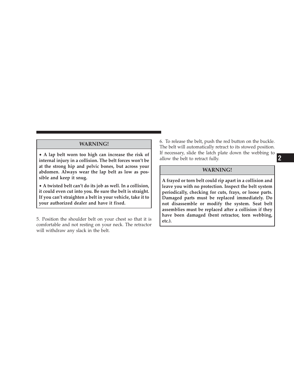 Dodge 2009 Journey User Manual | Page 47 / 523