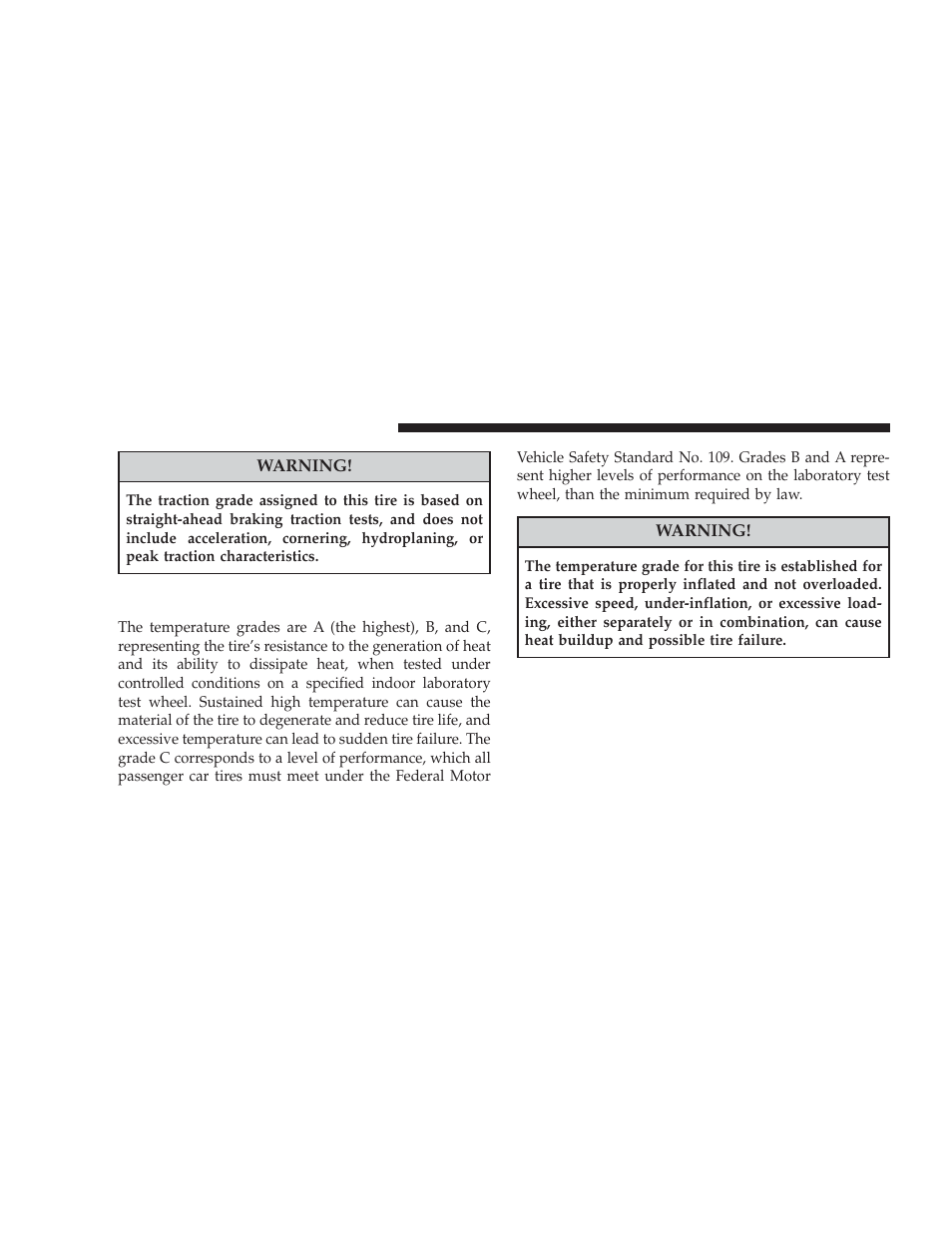 Temperature grades | Dodge 2009 Journey User Manual | Page 496 / 523