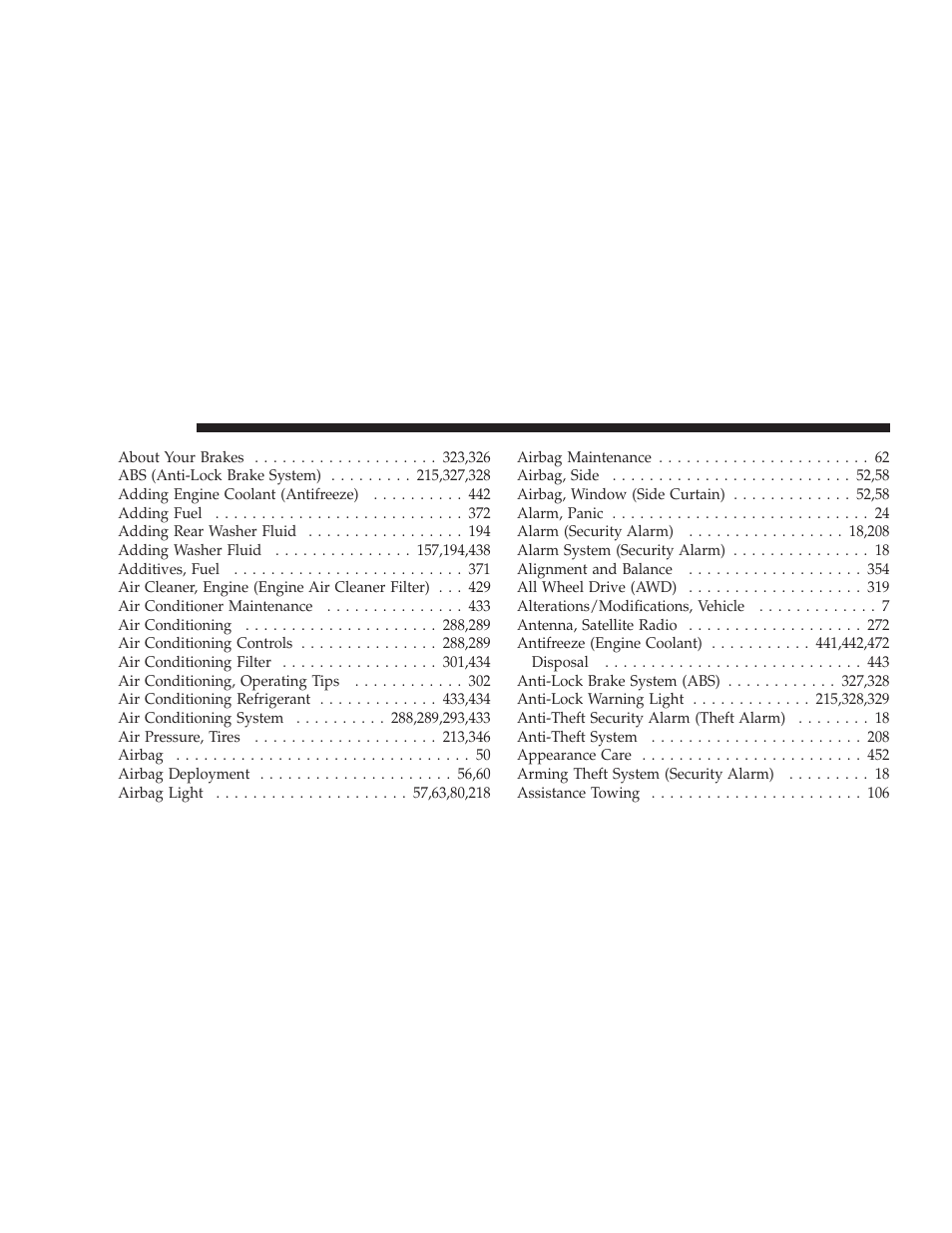 Dodge 2009 Journey User Manual | Page 498 / 523