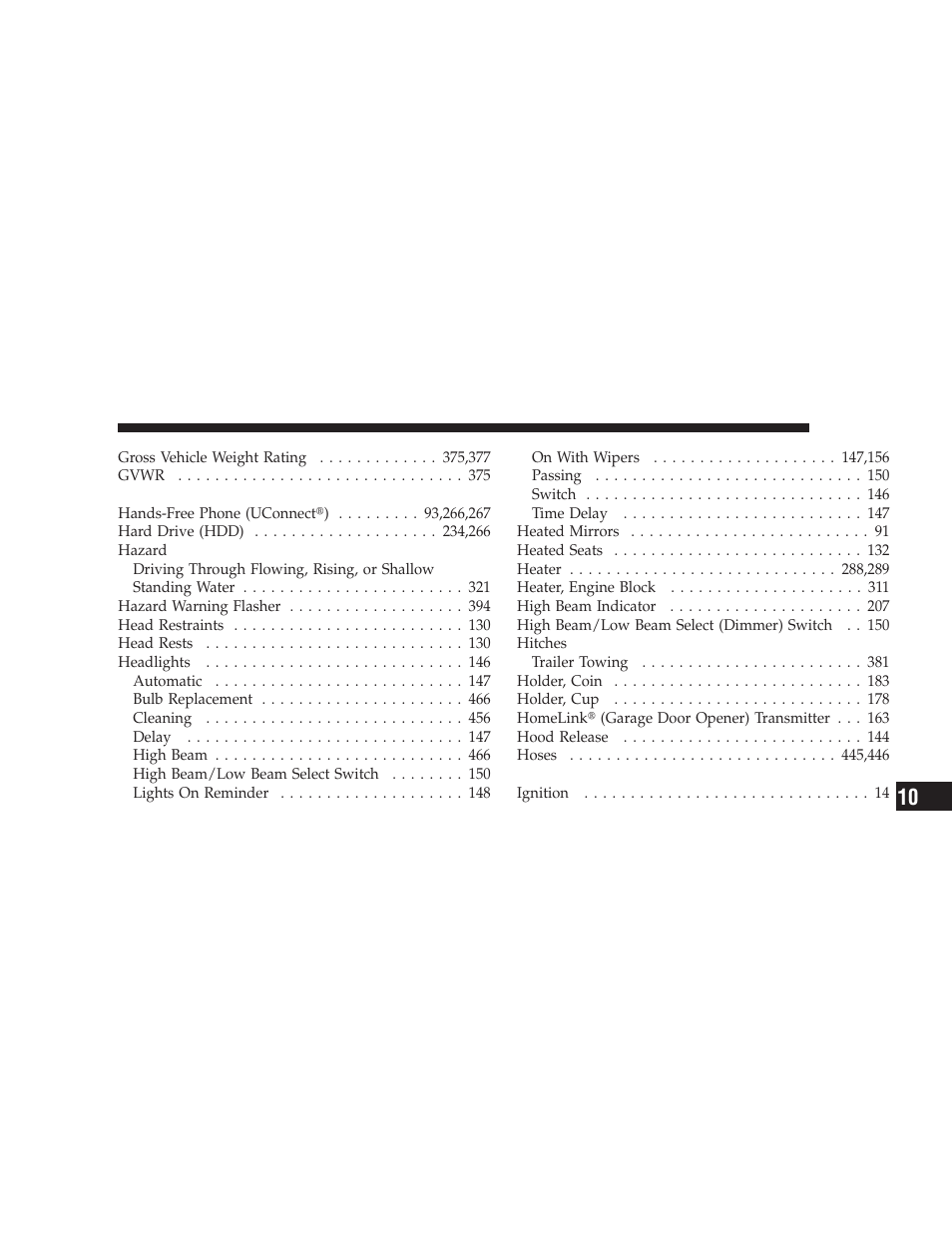 Dodge 2009 Journey User Manual | Page 507 / 523