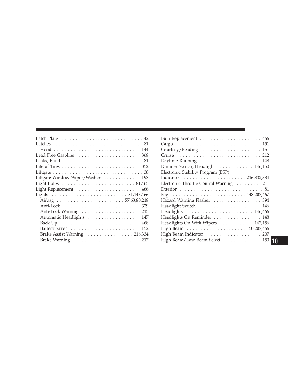 Dodge 2009 Journey User Manual | Page 509 / 523