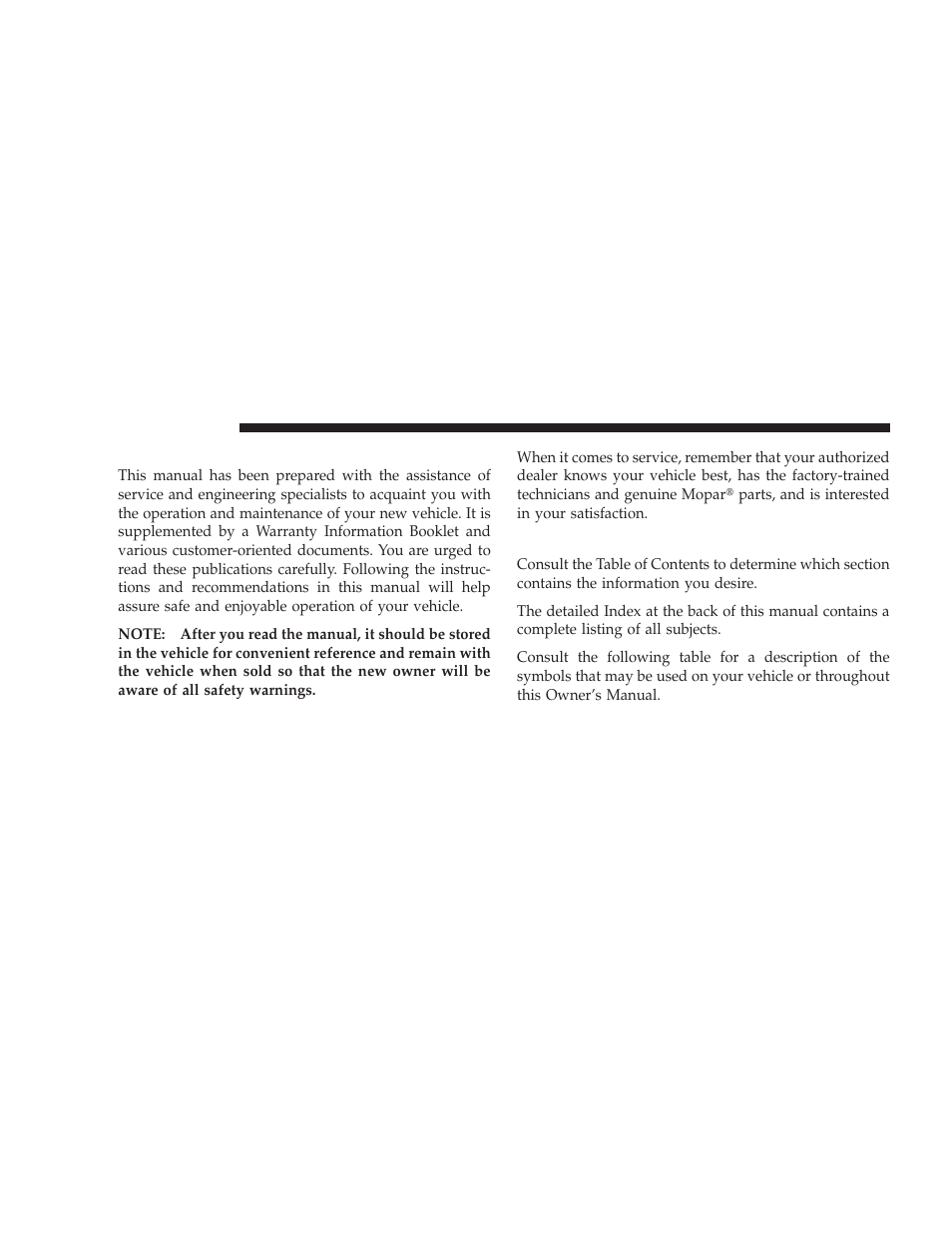 Introduction, How to use this manual | Dodge 2009 Journey User Manual | Page 6 / 523