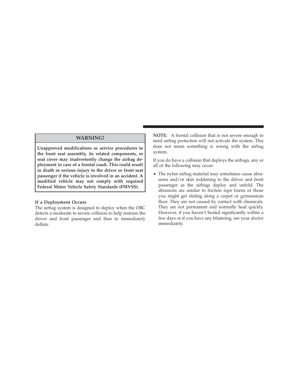 Dodge 2009 Journey User Manual | Page 62 / 523