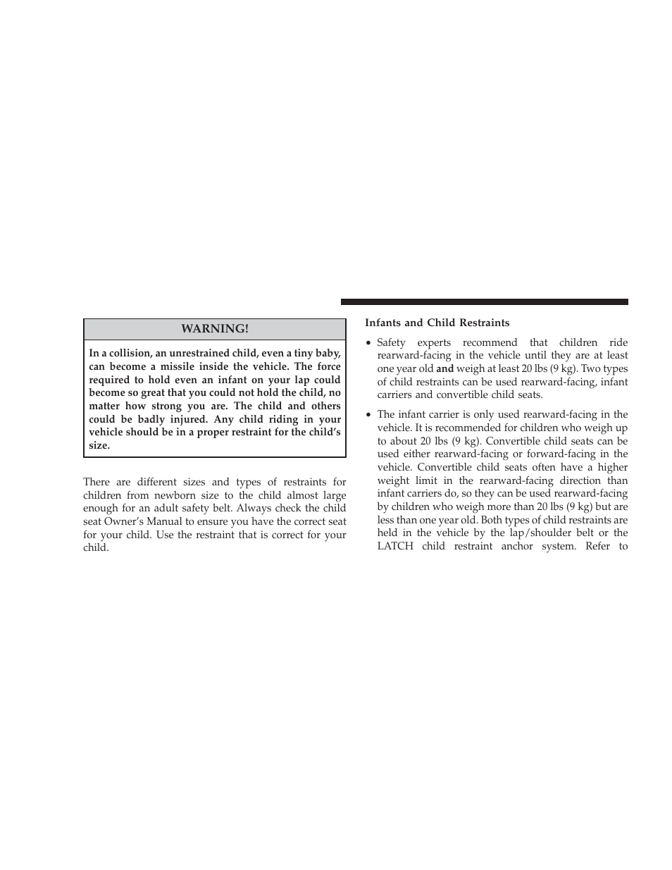 Dodge 2009 Journey User Manual | Page 68 / 523