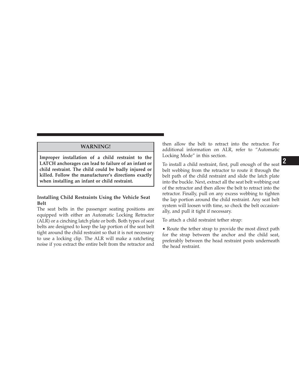 Dodge 2009 Journey User Manual | Page 77 / 523