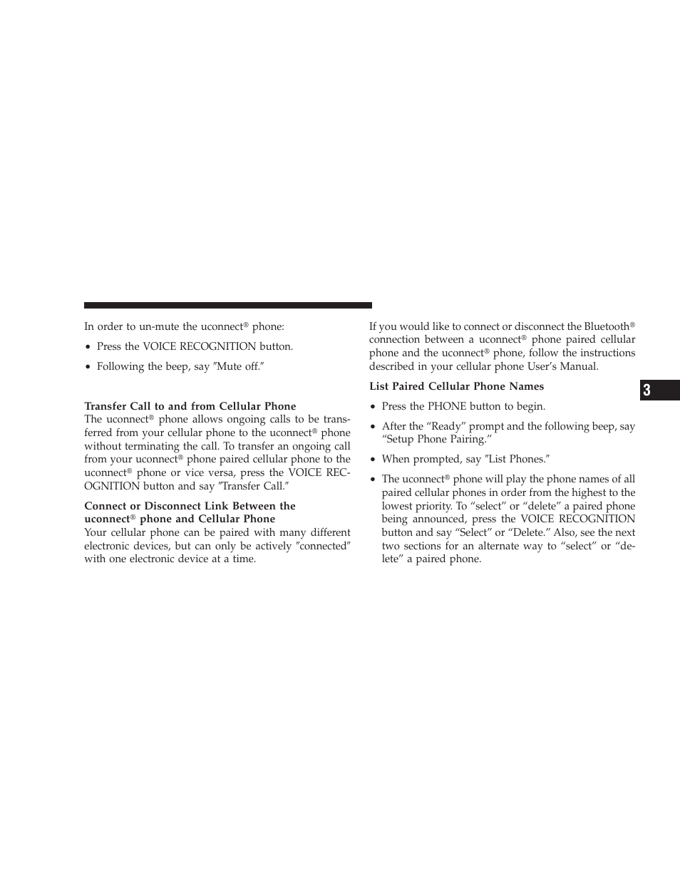 Advanced phone connectivity | Dodge 2009 Charger User Manual | Page 109 / 484