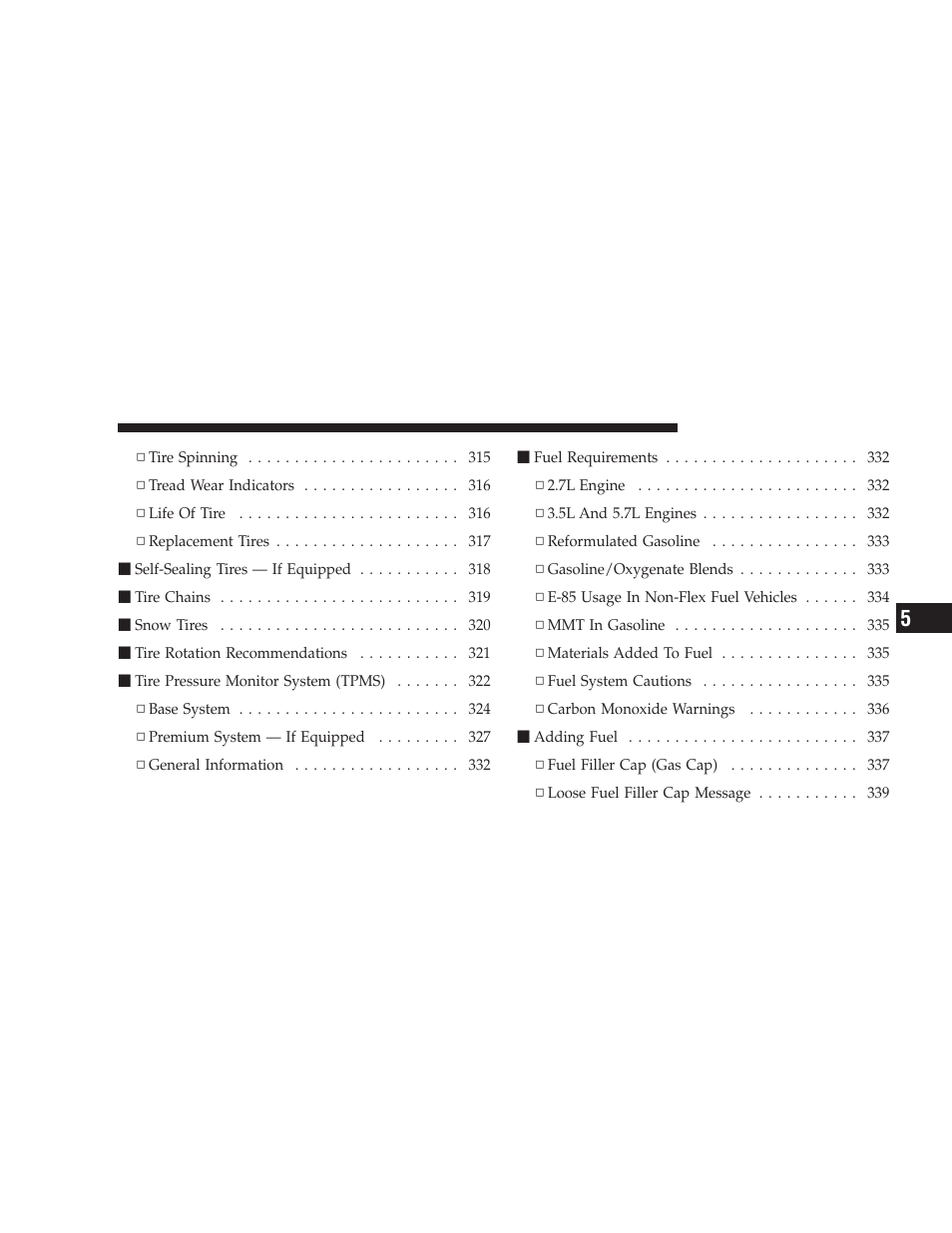 Dodge 2009 Charger User Manual | Page 269 / 484