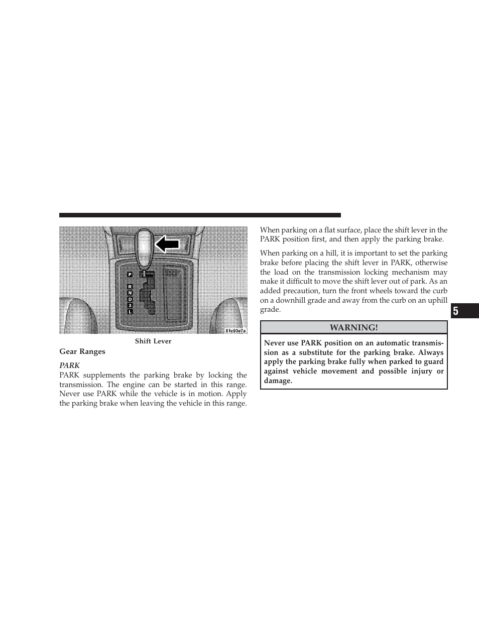 Dodge 2009 Charger User Manual | Page 279 / 484