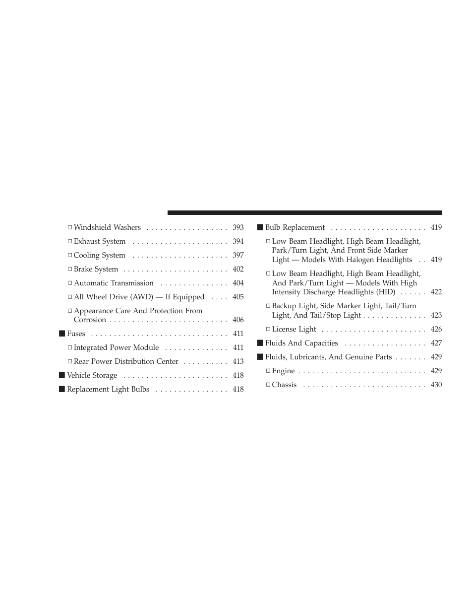 Dodge 2009 Charger User Manual | Page 380 / 484