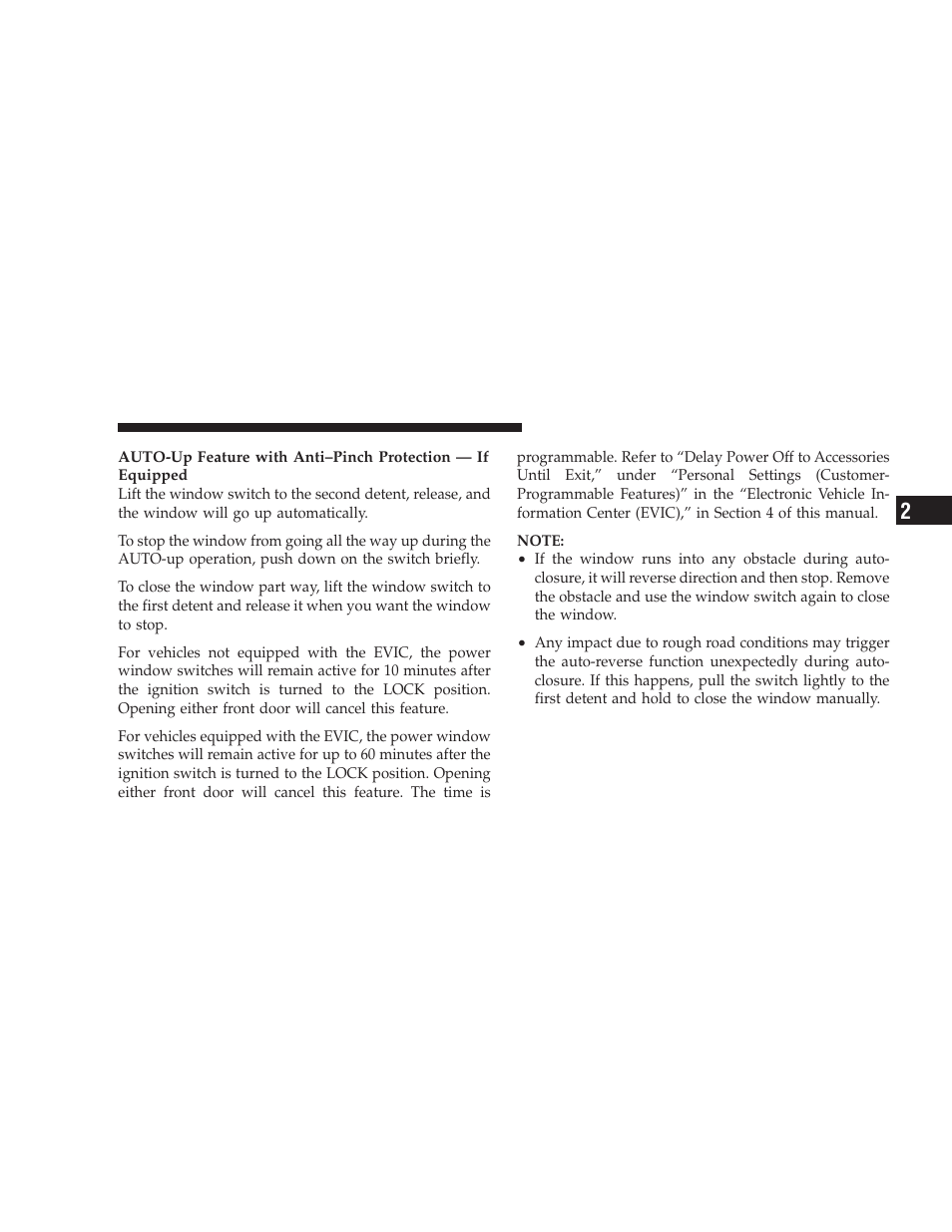 Dodge 2009 Charger User Manual | Page 39 / 484