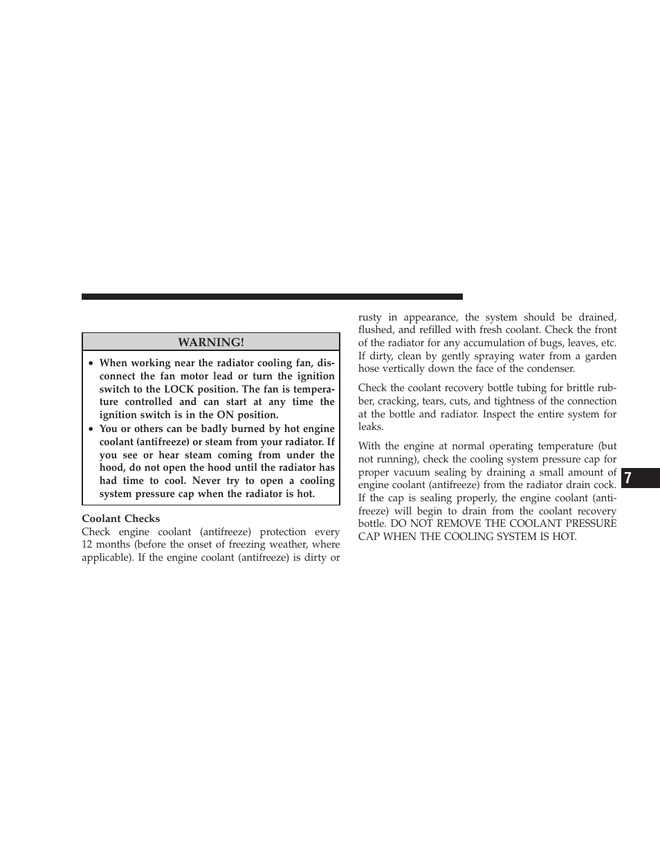 Cooling system | Dodge 2009 Charger User Manual | Page 399 / 484