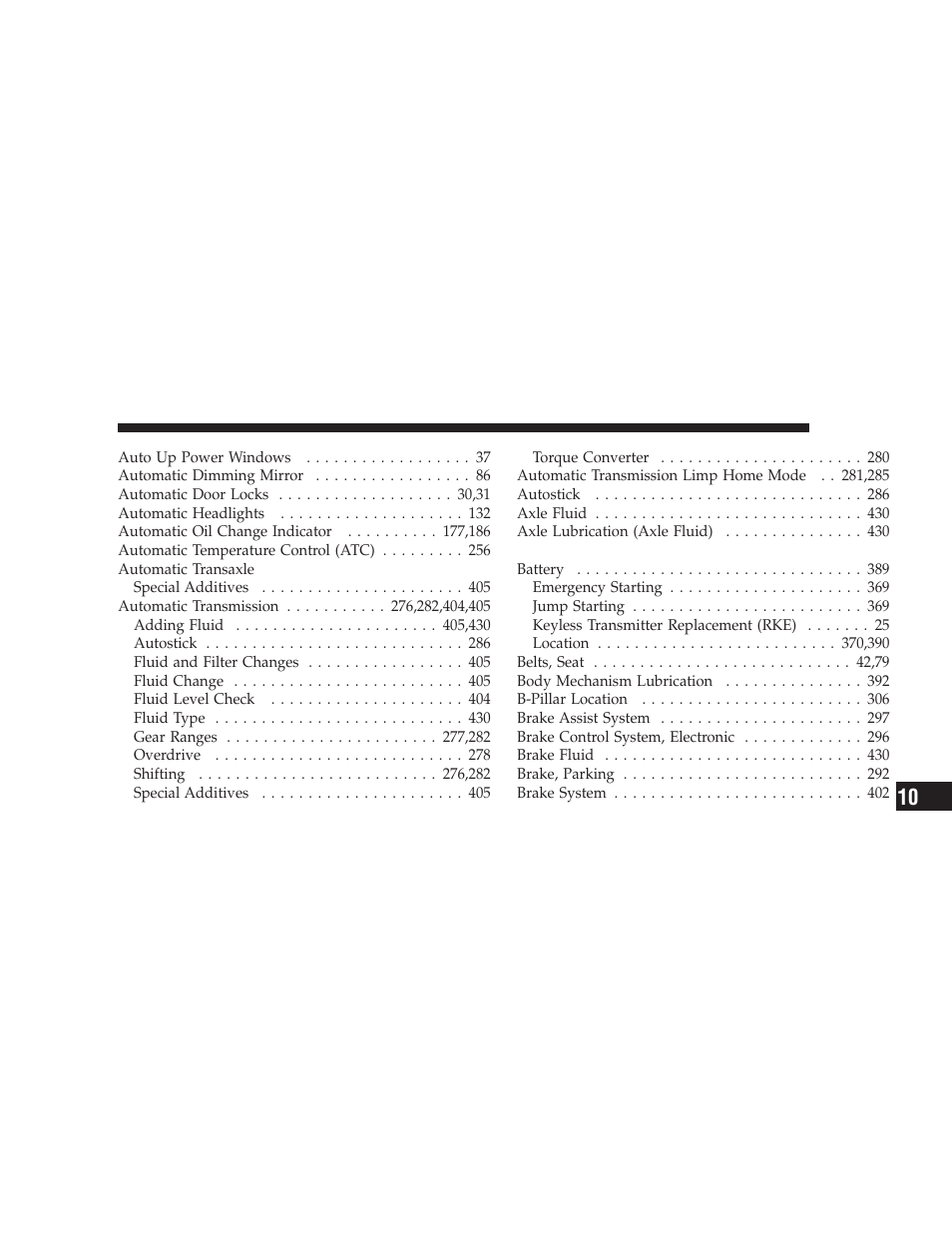 Dodge 2009 Charger User Manual | Page 463 / 484