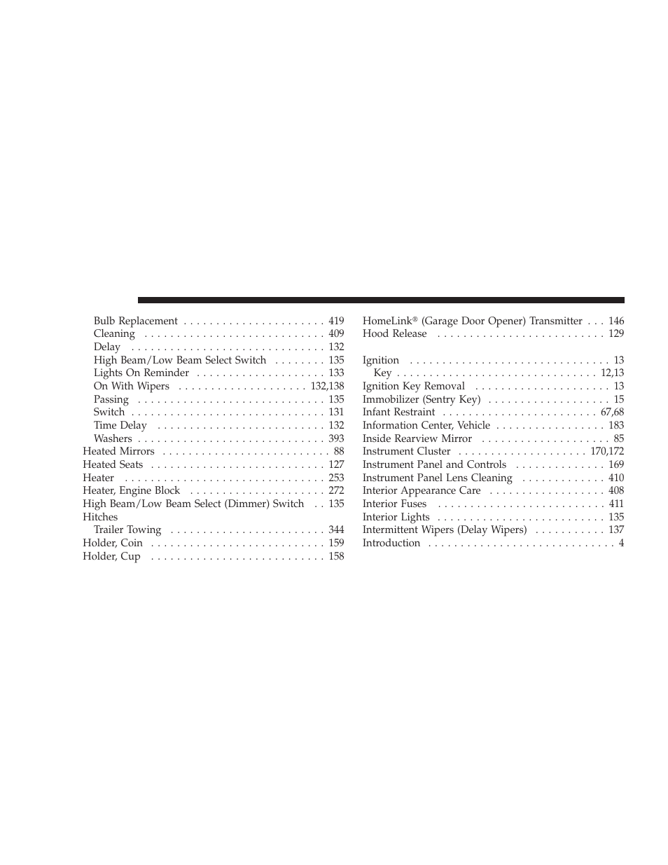 Dodge 2009 Charger User Manual | Page 470 / 484