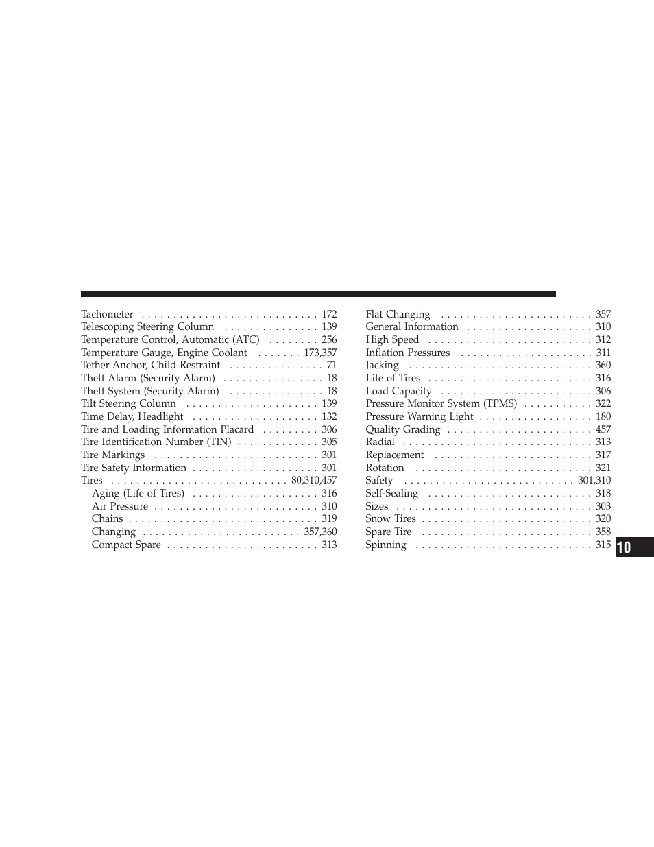 Dodge 2009 Charger User Manual | Page 479 / 484