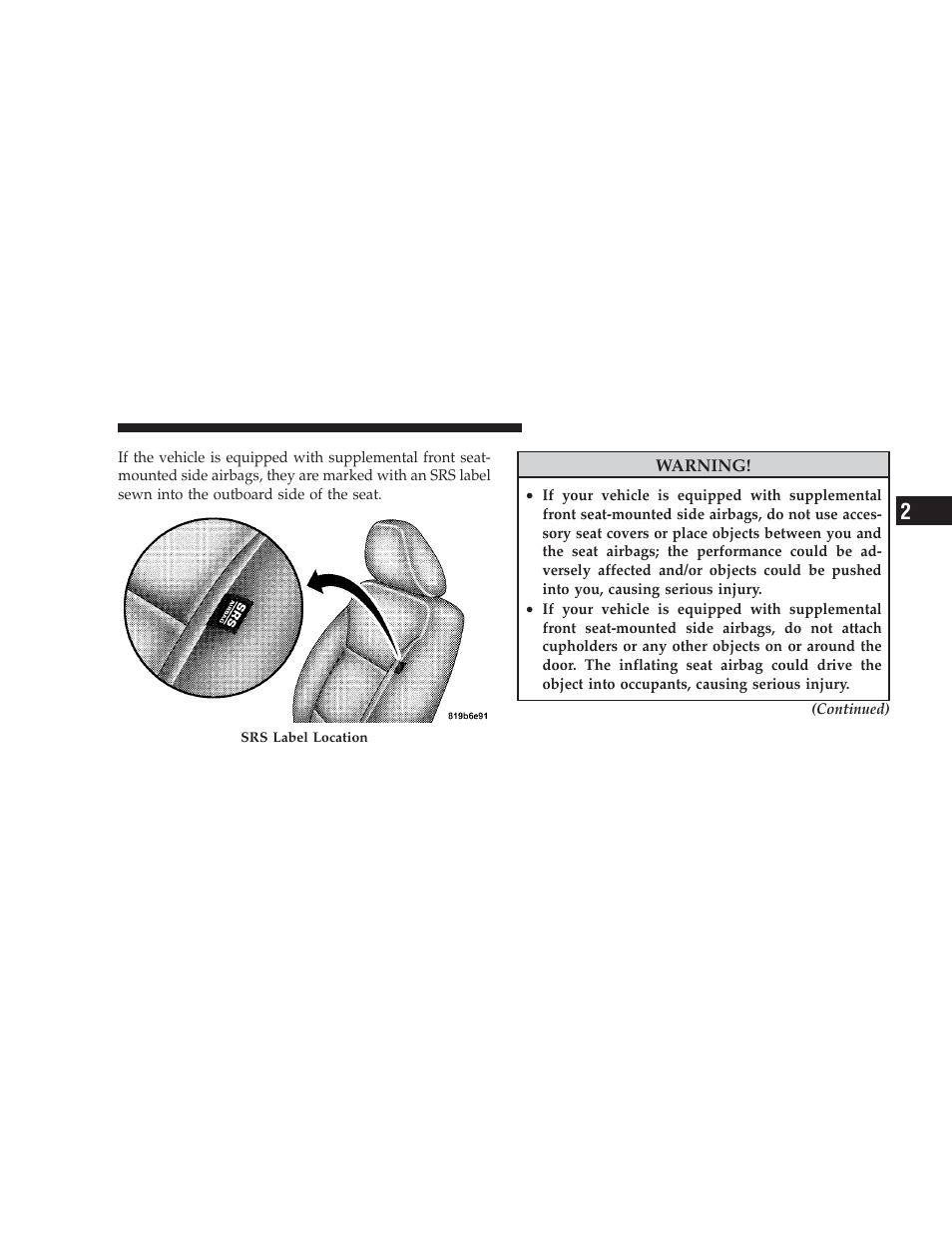 Dodge 2009 Charger User Manual | Page 57 / 484