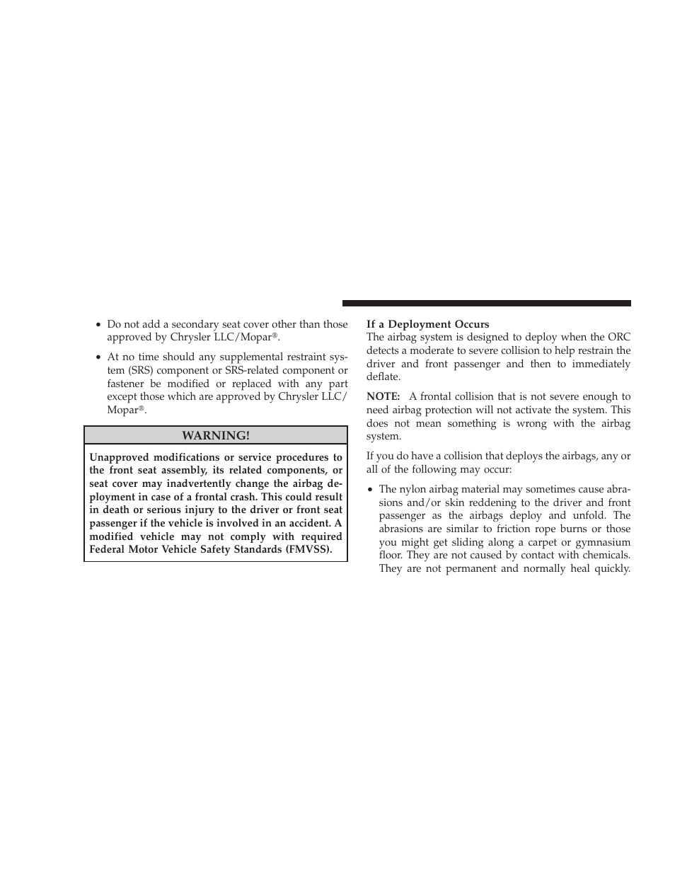 Dodge 2009 Charger User Manual | Page 64 / 484
