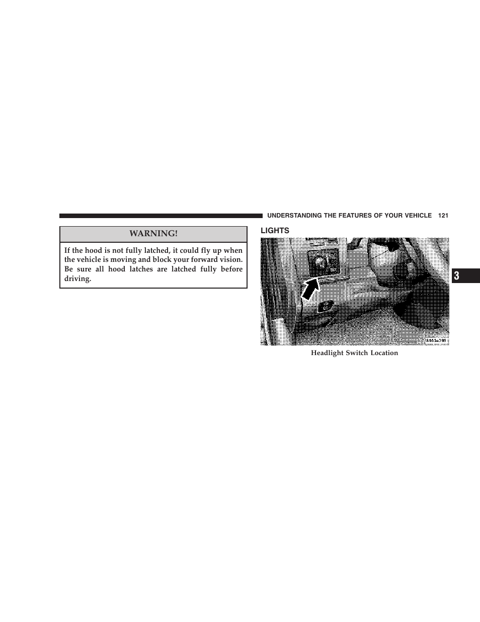 Lights | Dodge 2007 Ram Chassis Cab User Manual | Page 121 / 532