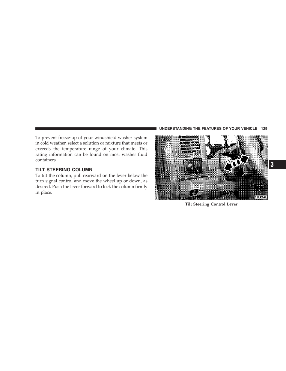 Tilt steering column | Dodge 2007 Ram Chassis Cab User Manual | Page 129 / 532