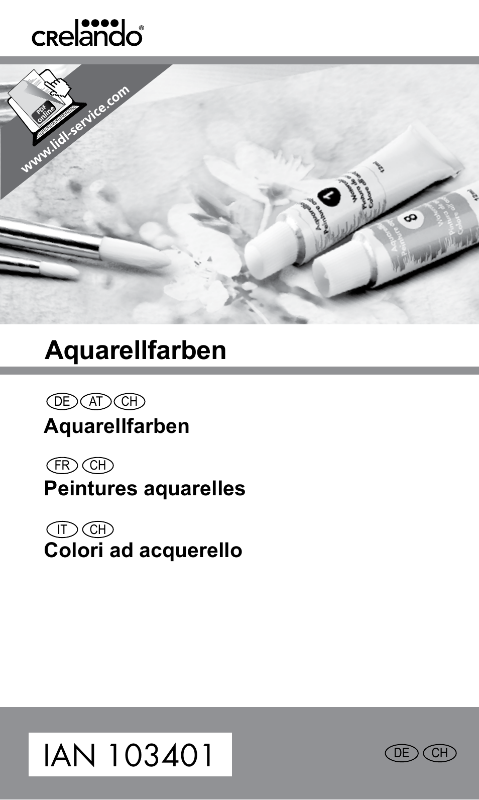 Crelando Z31051C User Manual | 4 pages