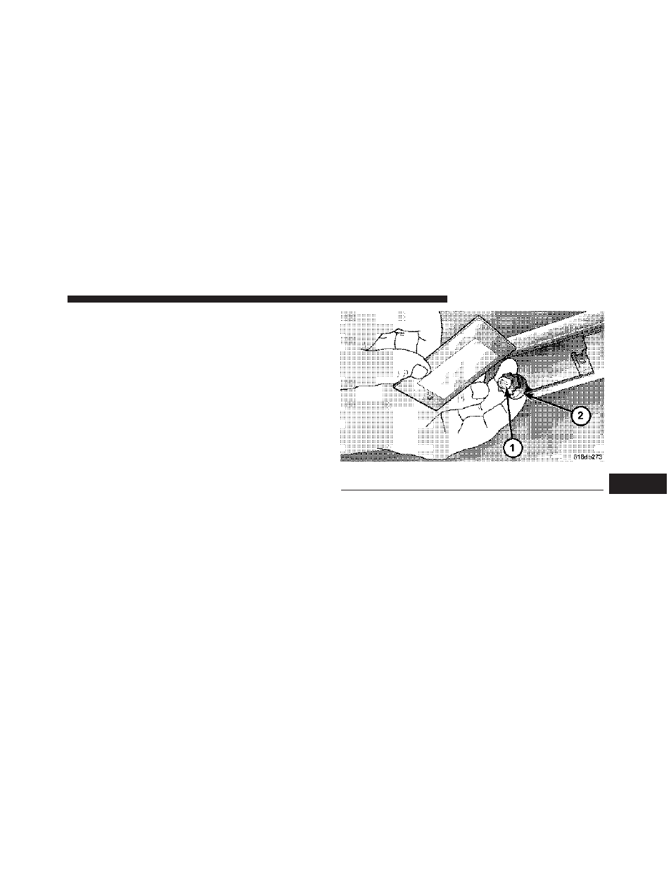 Center high-mounted stop lamp (chmsl), License lamp, Center high-mounted stop lamp | Chmsl) | Dodge 2009 Challenger User Manual | Page 415 / 469